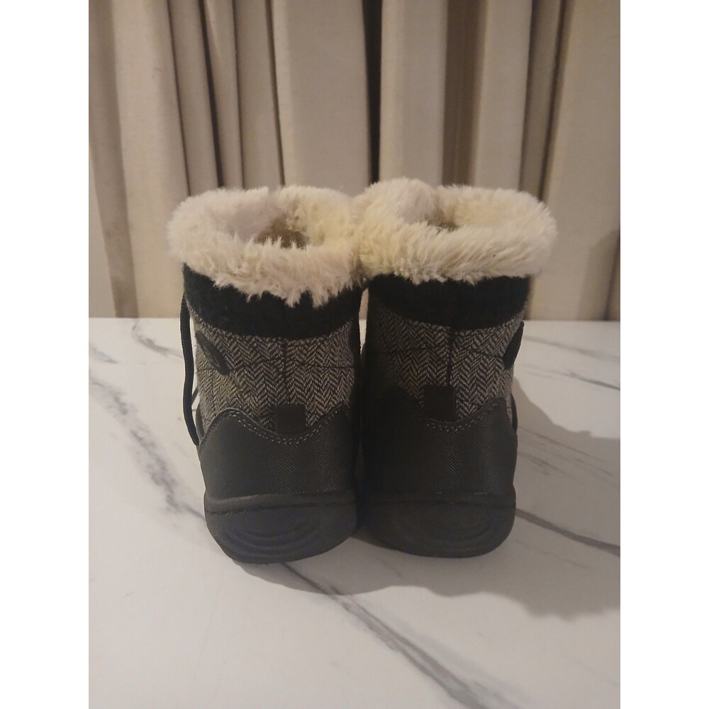 JBU by Jambu Ladies Size 8 Mid-Calf Winter Boot Jane Black Herringbone New - Picture 5 of 10